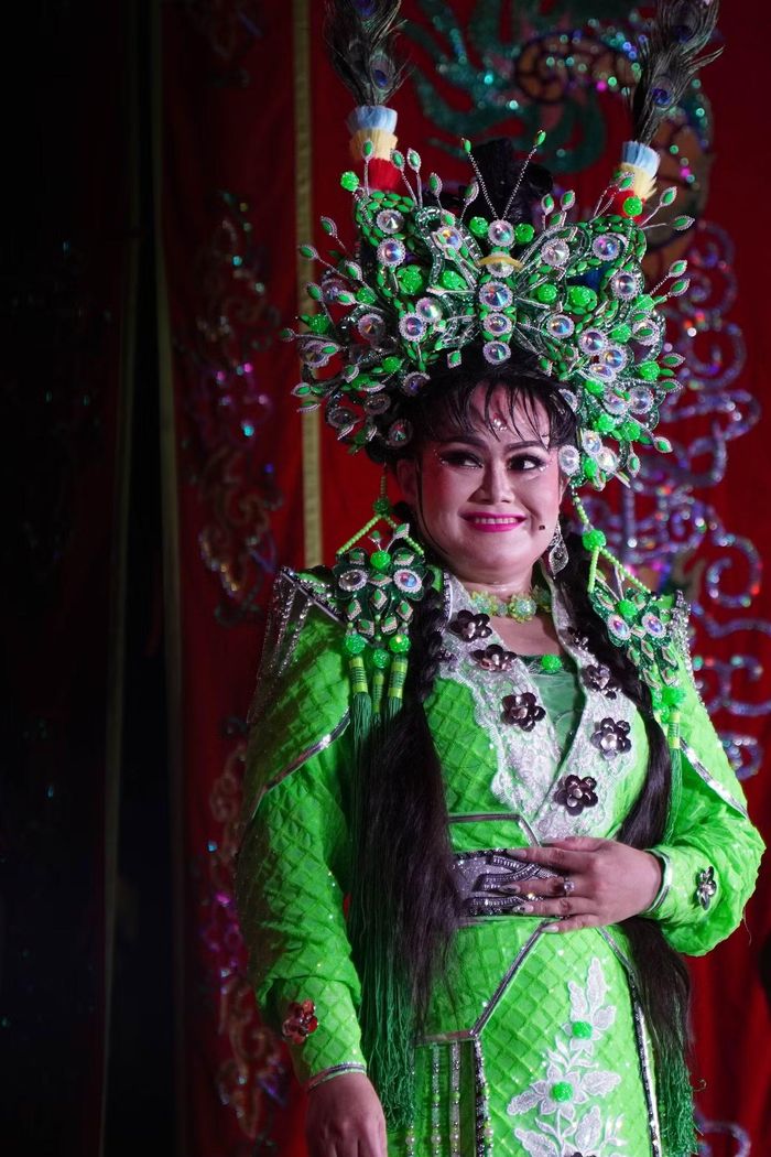 Nghệ sĩ Ngọc Giàu là nghệ sĩ gạo cội của Nhà hát.