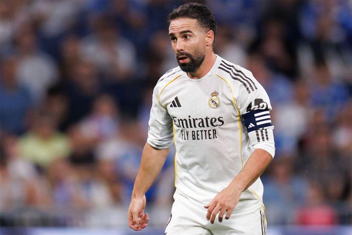 Carvajal có thể không được gia hạn hợp đồng, cũng như cơ hội dự World Cup bị đe dọa. Ảnh: RMCF