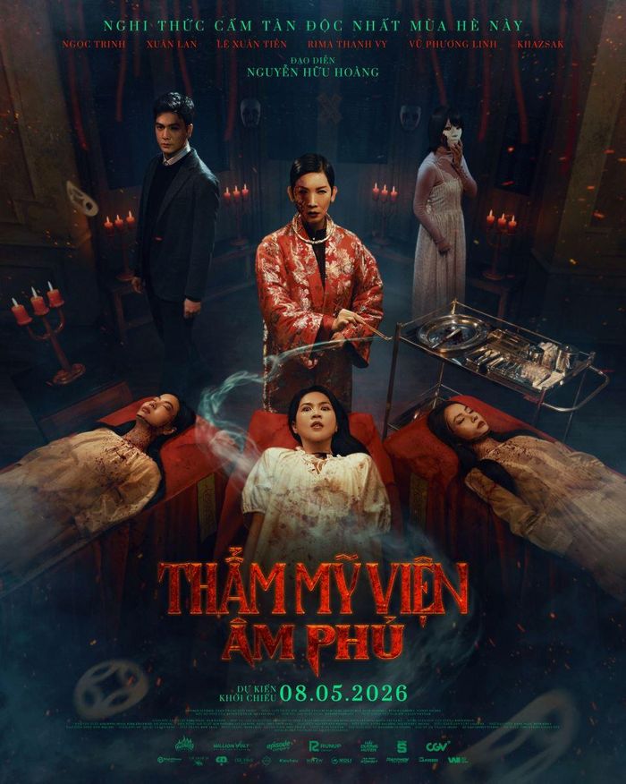 Poster phim Việt “Thẩm mỹ viện âm phủ”.