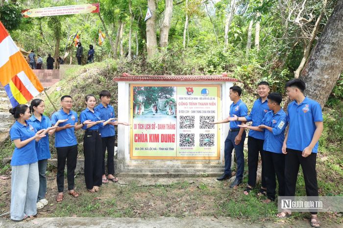 Công trình thể hiện tinh thần xung kích, chuyển đổi số của tuổi trẻ trong việc quảng bá văn hóa, lịch sử quê hương.