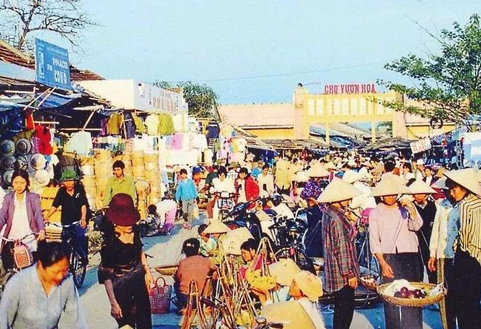 Chợ vườn hoa. Ảnh tư liệu