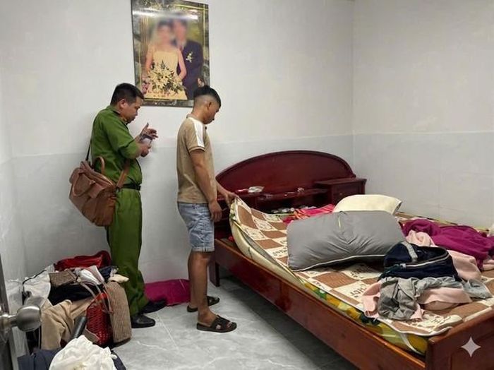 Nguyễn Hoàng Anh bị bắt giữ. Ảnh: Công an thành phố Đồng Nai.
