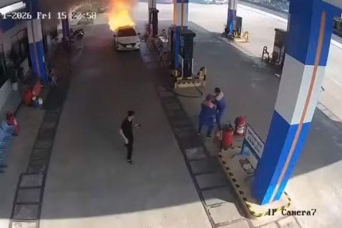 Hiện trường vụ việc.