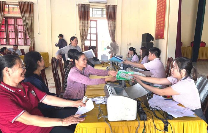 Nguồn vốn tín dụng chính sách được giải ngân hiệu quả, đúng đối tượng.