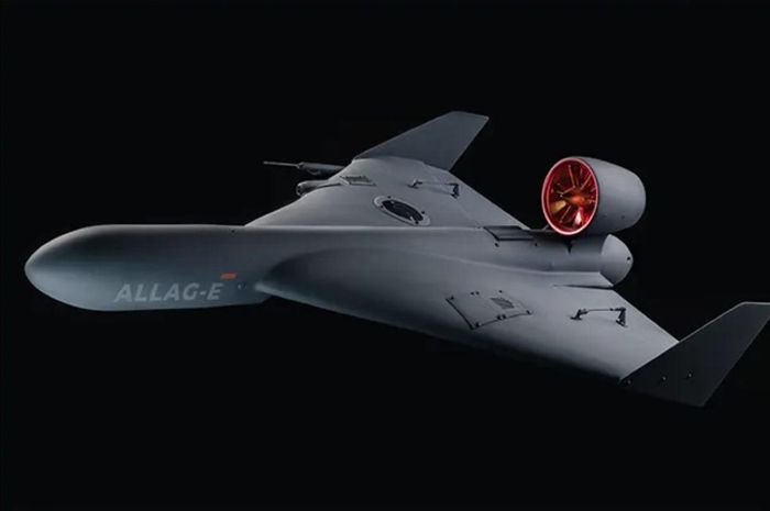 Drone đánh chặn Allag-E của EDGE. Nguồn ảnh: militarnyi.com