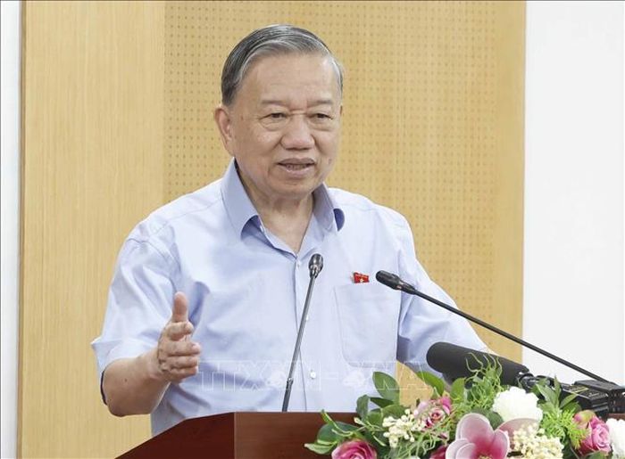 Tổng Bí thư, Chủ tịch nước Tô Lâm phát biểu. Ảnh: Thống Nhất/TTXVN