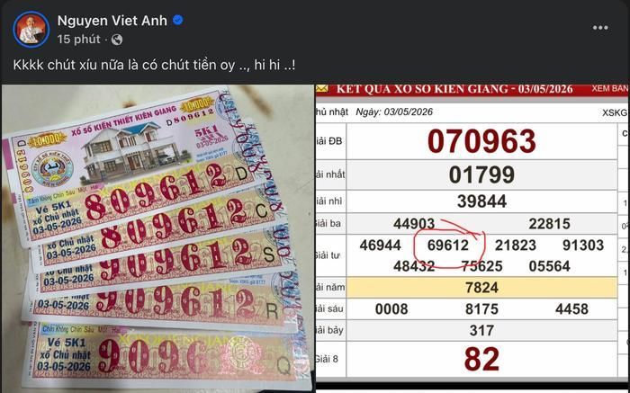Chia sẻ của NSND Việt Anh trên trang cá nhân nhanh chóng thu hút được sự chú ý của khán giả. Ảnh: Chụp màn hình FBNV
