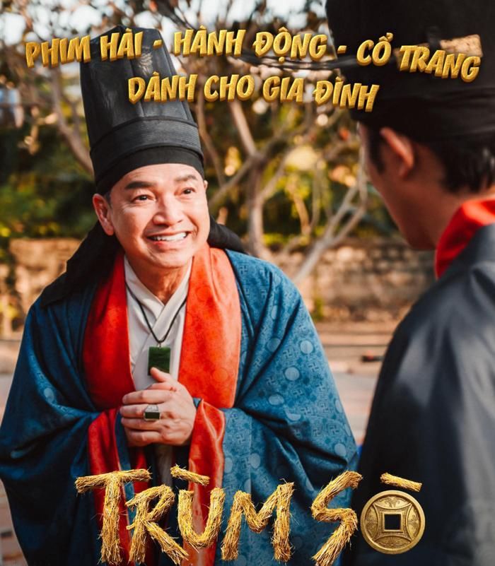 Trong Trùm Sò, Quang Minh đảm nhận vai Thầy Đề - một nhân vật góp phần tạo màu sắc riêng cho câu chuyện (Ảnh: FBNV).