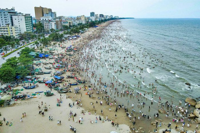 Diện mạo khu du lịch biển Sầm Sơn hôm nay.