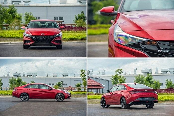 Hệ thống đèn pha LED trên các phiên bản cao cấp của Elantra 2026