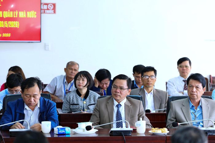 Cán bộ, công chức, người lao động Sở Dân tộc và Tôn giáo Lâm Đồng tham dự tại buổi họp mặt