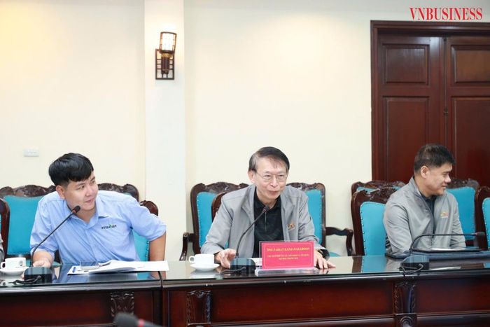 Chủ tịch HTX Tiết kiệm và Tín dụng Đại học Chiềng Mai Pairat Kanjanakaroon bày tỏ mong muốn hai bên phát triển các dự án hợp tác trong tương lai.