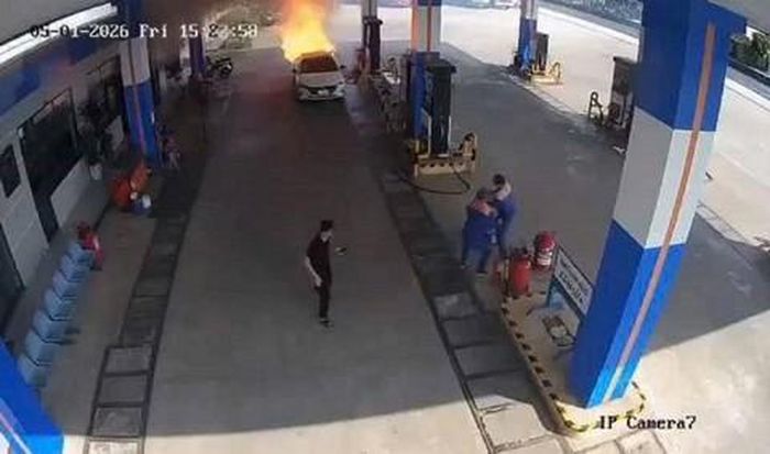 Hình ảnh hiện trường tại thời điểm xảy ra vụ cháy.