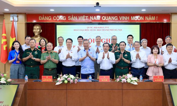 Tổng Bí thư, Chủ tịch nước Tô Lâm và các đại biểu tại hội nghị.