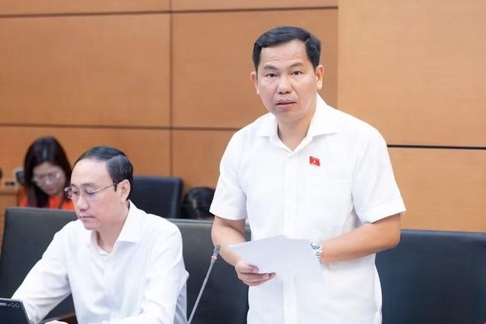 Tổng Thư ký Quốc hội Lê Quang Mạnh phát biểu tại cuộc họp. Ảnh: QH