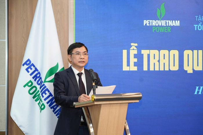 Tân Phó Tổng Giám đốc PV Power Vương Thế Lực trân trọng cảm ơn lãnh đạo Petrovietnam và lãnh đạo PV Power đã tin tưởng giao trọng trách mới.