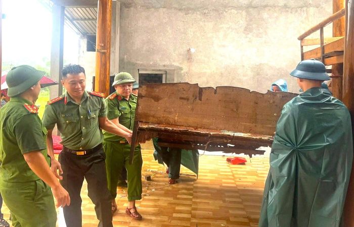 Các lực lượng phối hợp đồng bộ, giúp người dân nhanh chóng ổn định đời sống.