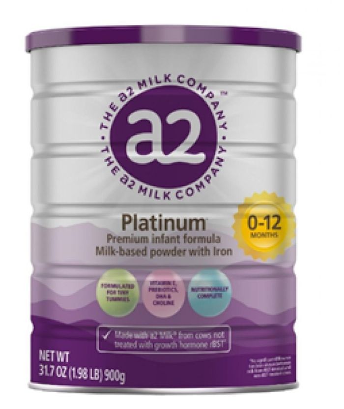 Sữa a2 Platinum Premium. Ảnh: Thehill
