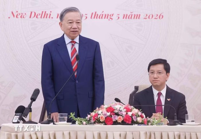 Tổng Bí thư, Chủ tịch nước Tô Lâm phát biểu. (Ảnh: Thống Nhất/TTXVN)