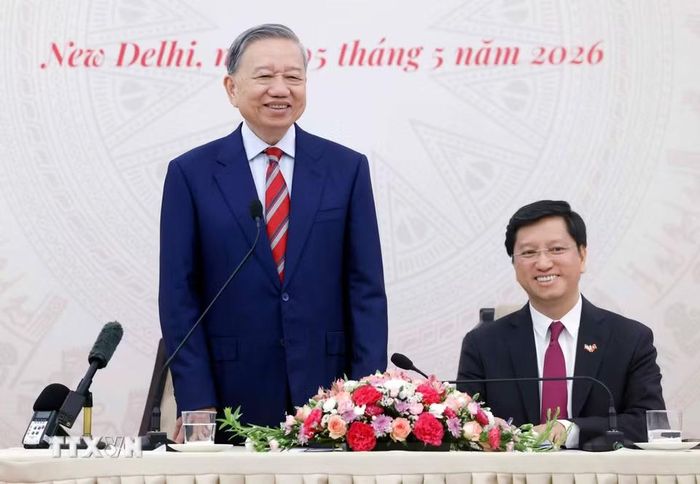 Tổng Bí thư, Chủ tịch nước Tô Lâm phát biểu. (Ảnh: Thống Nhất/TTXVN)