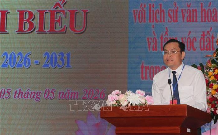Ông Ngô Vũ Thăng, Phó Chủ tịch UBND tỉnh Cà Mau, phát biểu chỉ đạo tại Đại hội.