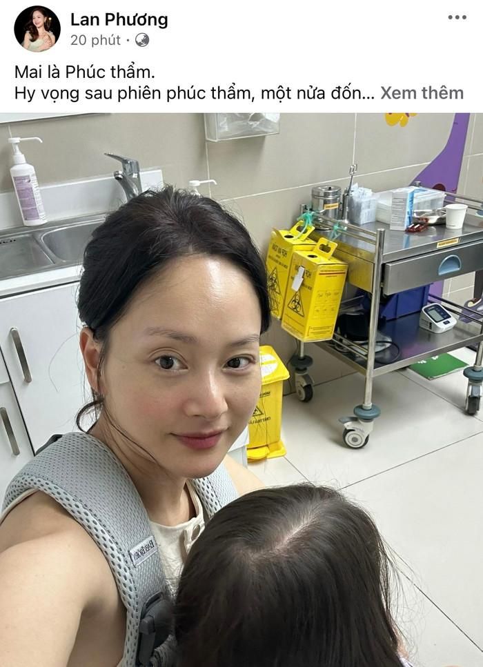 Lan Phương trải lòng trước phiên phúc thẩm với chồng cũ.