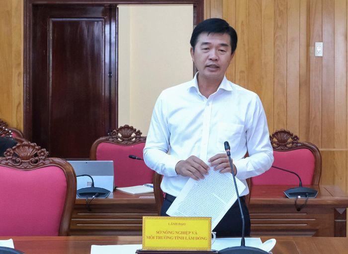 Giám đốc Sở Nông nghiệp và Môi trường Phan Nguyễn Hoàng Tân nêu kịch bản tăng trưởng ngành nông nghiệp