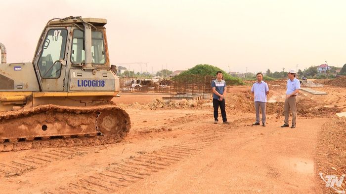 Dự án Khu dân cư số 1 Huống Thượng đã được giải phóng mặt bằng khoảng 80%.