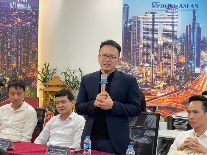 Ông Nguyễn Quốc Anh, Phó Tổng giám đốc Batdongsan.com.vn. Ảnh: Thảo Ngân - Mekong ASEAN.