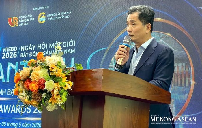 Ông Nguyễn Văn Đính, Chủ tịch VARS. Ảnh: Thảo Ngân - Mekong ASEAN.
