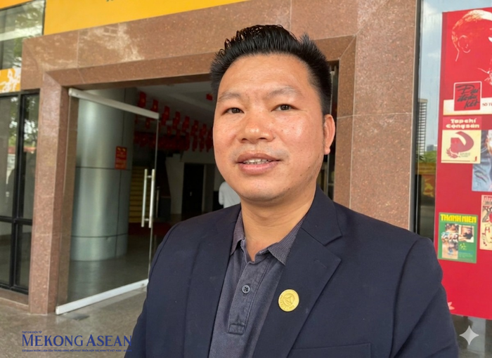 Ông Dương Văn Sĩ, Chủ tịch HĐQT kiêm Tổng giám đốc An Vượng Land. Ảnh: Thảo Ngân - Mekong ASEAN.