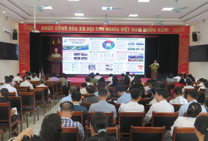 Các đại biểu tham dự hội nghị. Ảnh: Tú Linh.