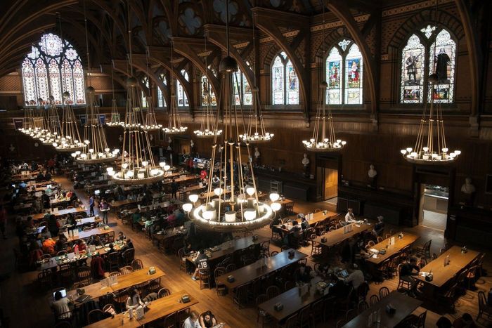  Bên cạnh chất lượng học thuật, môi trường sống và trải nghiệm sinh viên tại Harvard cũng rất đặc biệt. Sinh viên năm nhất thường sống tại khu Harvard Yard, sau đó từ năm hai sẽ chuyển vào hệ thống “House” - những cộng đồng nội trú mang tính gắn kết cao, giúp hình thành mạng lưới bạn bè và hỗ trợ học tập lâu dài. Trường có khoảng 500 tổ chức sinh viên, bao phủ nhiều lĩnh vực như học thuật, nghệ thuật, thể thao, truyền thông và hoạt động xã hội, tạo điều kiện để sinh viên phát triển kỹ năng và mở rộng mối quan hệ. Ảnh: Harvard University. 