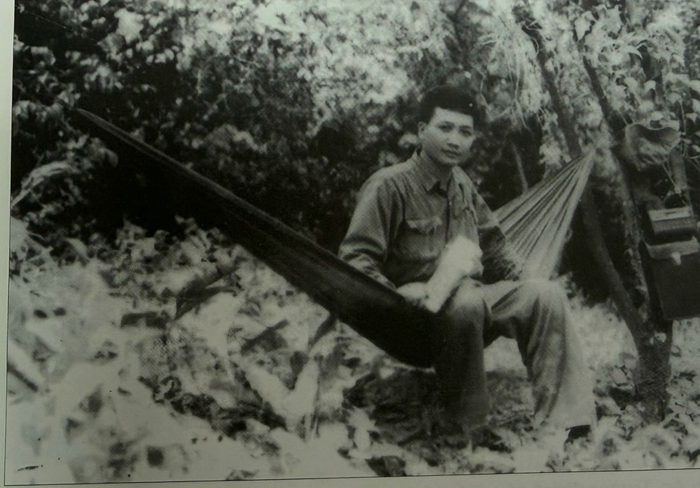  Đồng chí Hoàng Anh Tuấn những ngày ở Trường Sơn năm 1971.