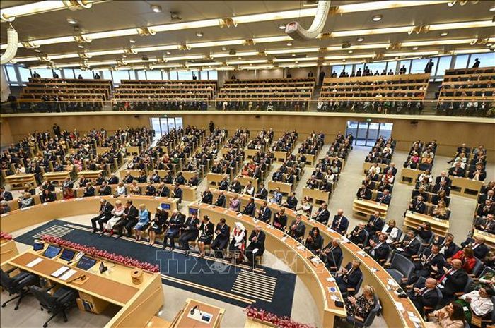Toàn cảnh một phiên họp của Quốc hội Thụy Điển ở Stockholm. Ảnh tư liệu: AFP/TTXVN