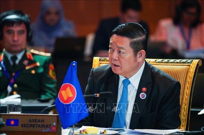 Tổng thư ký ASEAN Kao Kim Hourn. Ảnh: TTXVN phát