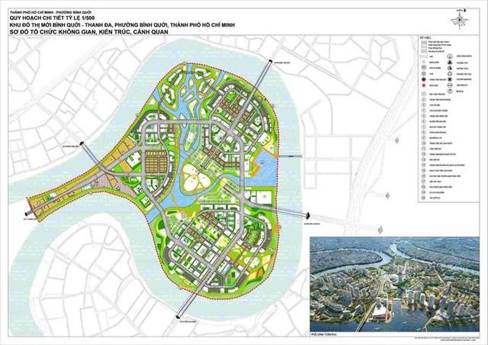 Theo đó, sẽ có thêm 5 cây cầu được xây dựng để kết nối bán đảo với các khu vực xung quanh như: Thủ Đức, Trường Thọ, An Khánh (Thảo Điền), Hiệp Bình Chánh, đồng thời liên thông trực tiếp với các trục giao thông huyết mạch như Phạm Văn Đồng và Điện Biên Phủ. Một cầu đi bộ cũng được quy hoạch để kết nối với khu đô thị cảng Trường Thọ, mở rộng không gian di chuyển và trải nghiệm đô thị. (Ảnh: UBND Phường Bình Quới)