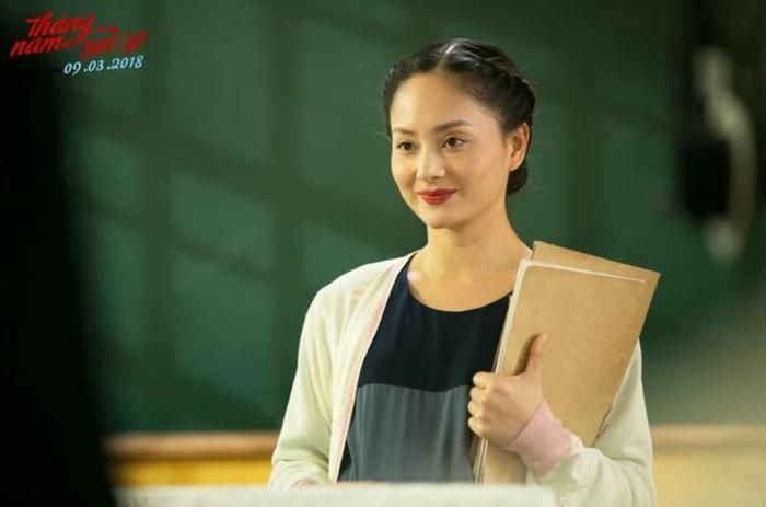 Lan Phương trong phim Tháng Năm Rực Rỡ. Ảnh: NSX