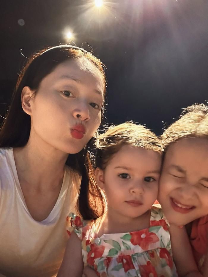 Con cái là động lực lớn nhất của Lan Phương ở thời điểm hiện tại. 