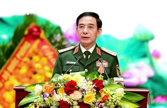 Đại tướng Phan Văn Giang - Ủy viên Bộ Chính trị, Phó Bí thư Quân ủy Trung ương, Phó Thủ tướng Chính phủ, Bộ trưởng Bộ Quốc phòng. Ảnh: Quỳnh Trang