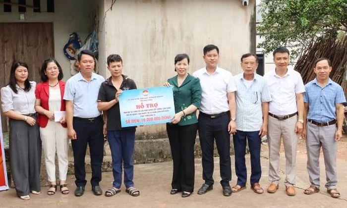 Hỗ trợ sinh kế, xây dựng, sửa chữa nhà ở, chăm sóc sức khỏe Nhân dân, trợ giúp người có hoàn cảnh khó khăn.