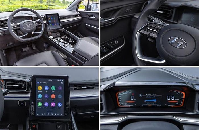Hệ thống thông tin giải trí hỗ trợ đầy đủ kết nối Apple CarPlay và Android Auto.