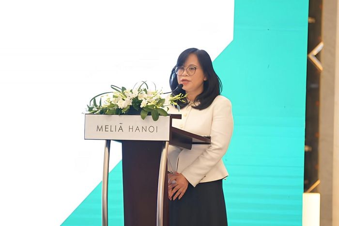 Phó Chủ tịch UBCKNN Lê Thị Việt Nga phát biểu tại hội thảo.