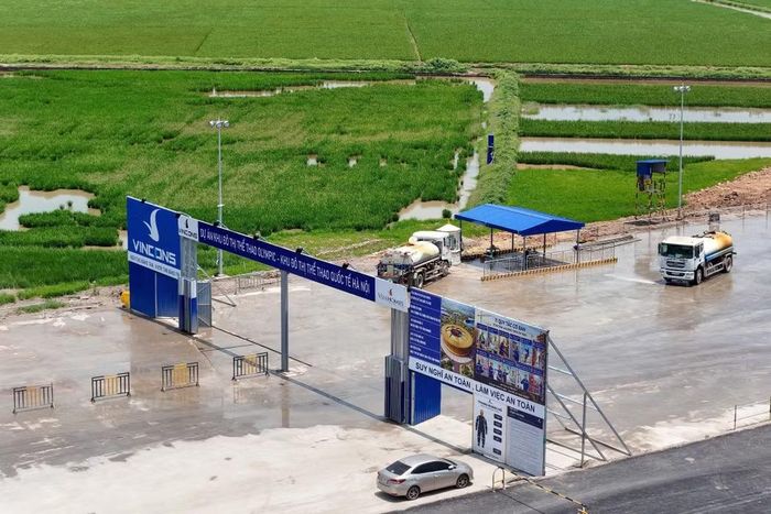 Trục đại lộ không chỉ phục vụ thể thao mà còn là đòn bẩy thúc đẩy phát triển đô thị khu vực phía Nam Hà Nội.
