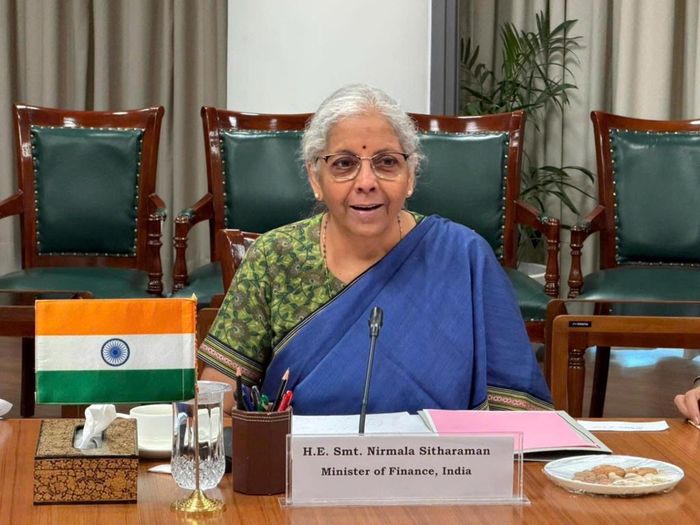 Bộ trưởng Bộ Tài chính Ấn Độ Nirmala Sitharaman 