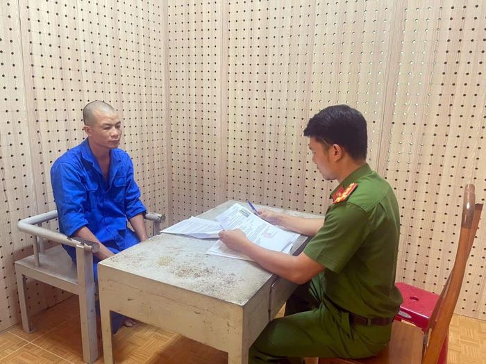 Cơ quan CSĐT lấy lời khai Hà Thọ Bình