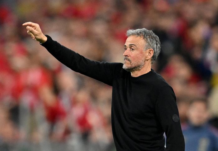 HLV Luis Enrique đưa PSG vào chung kết Champions League.