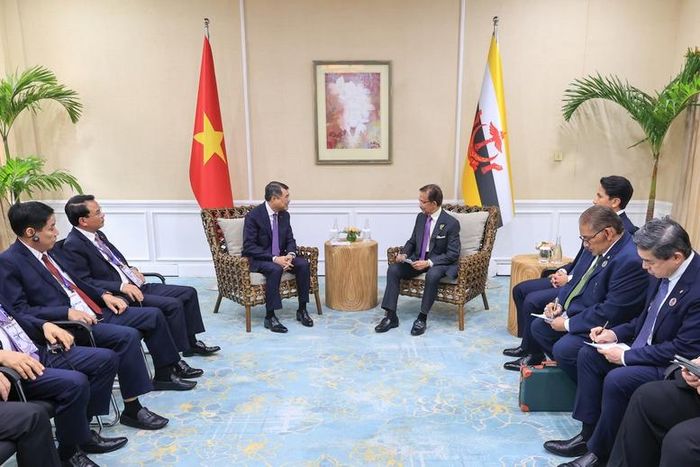 Quốc vương Haji Hassanal Bolkiah khẳng định Brunei ủng hộ Việt Nam tổ chức thành công Năm APEC 2027 - Ảnh: VGP/Nhật Bắc