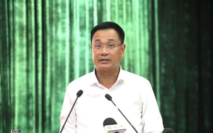 Bí thư Thành ủy Đà Nẵng Lê Ngọc Quang phát biểu chỉ đạo tại hội nghị.