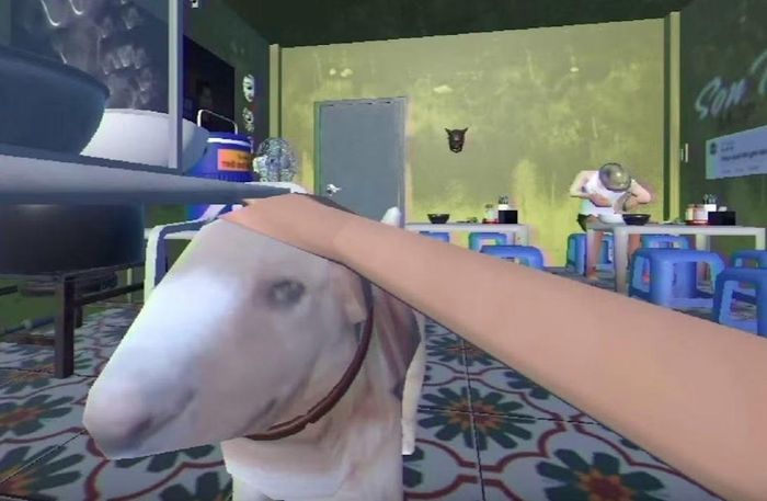 Điểm đặc biệt của game nằm ở việc tái hiện chân thực một quán phở vùng quê Hà Nội, từ bàn ghế nhựa, lọ ớt đến không gian đời thường quen thuộc.